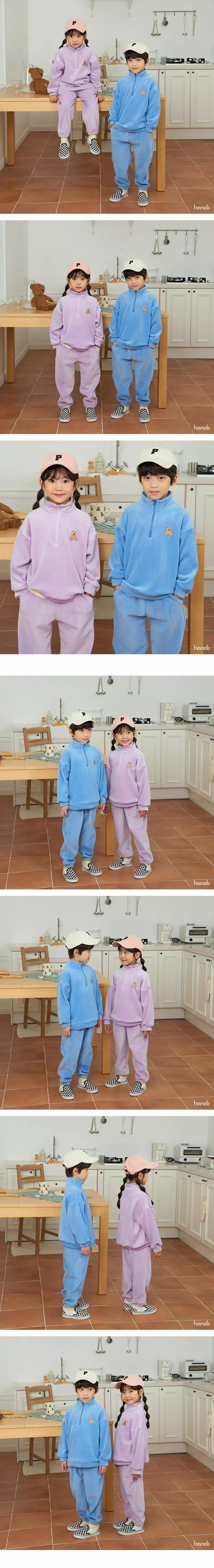 Hanab - Korean Baby Fashion - #smilingbaby - Rib Top Bottom Set
