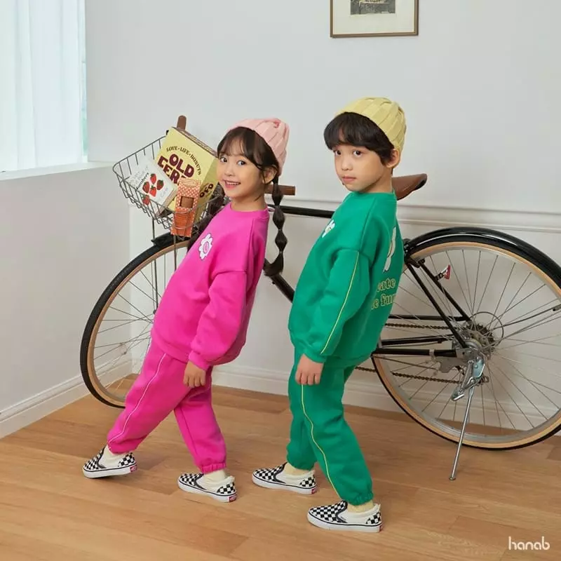 Hanab - Korean Children Fashion - #childofig - Fly Top Bottom Set - 8