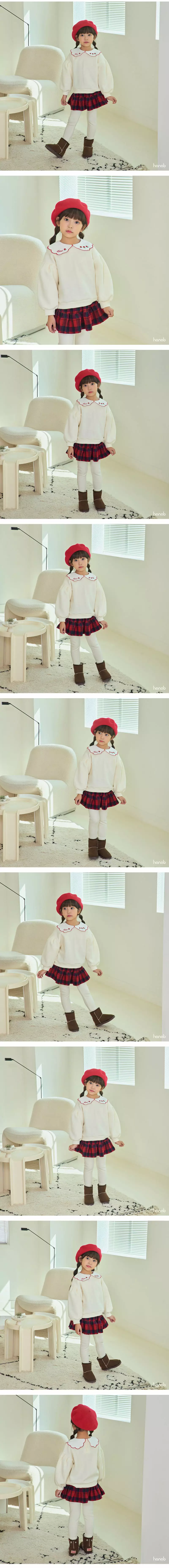 Hanab - Korean Children Fashion - #designkidswear - Tulip Collar Sweatshirt - 2