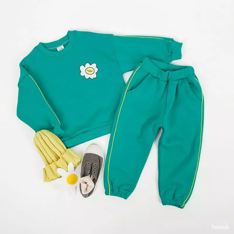 Hanab - Korean Children Fashion - #discoveringself - Fly Top Bottom Set - 11