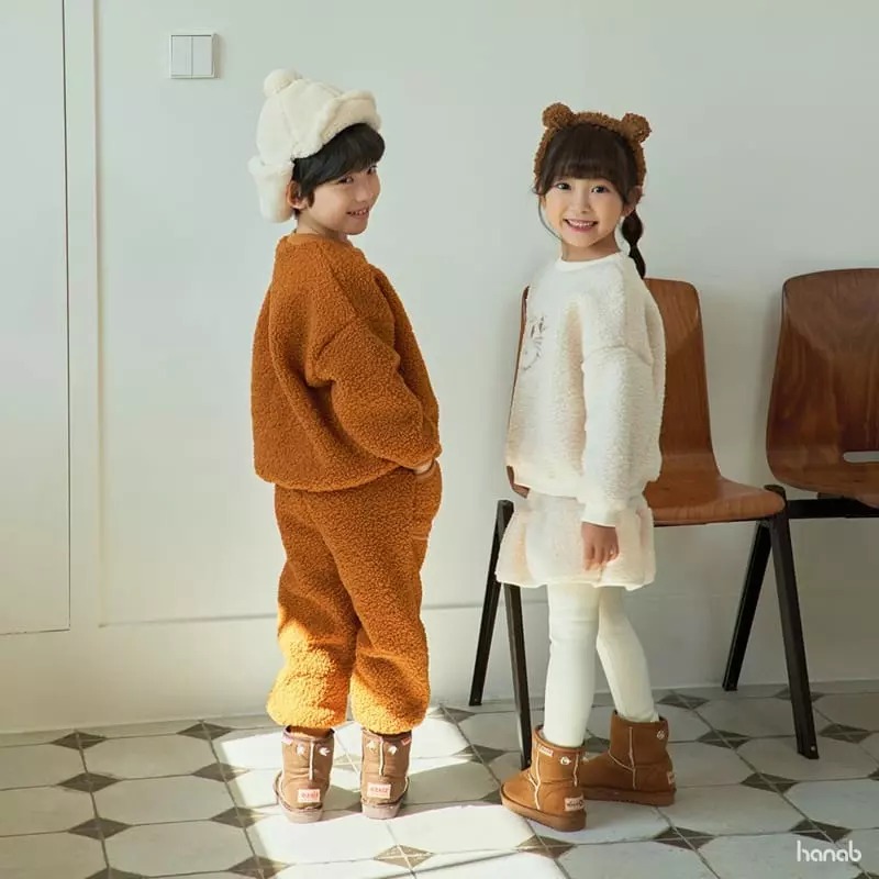 Hanab - Korean Children Fashion - #designkidswear - Bbogle Set - 4