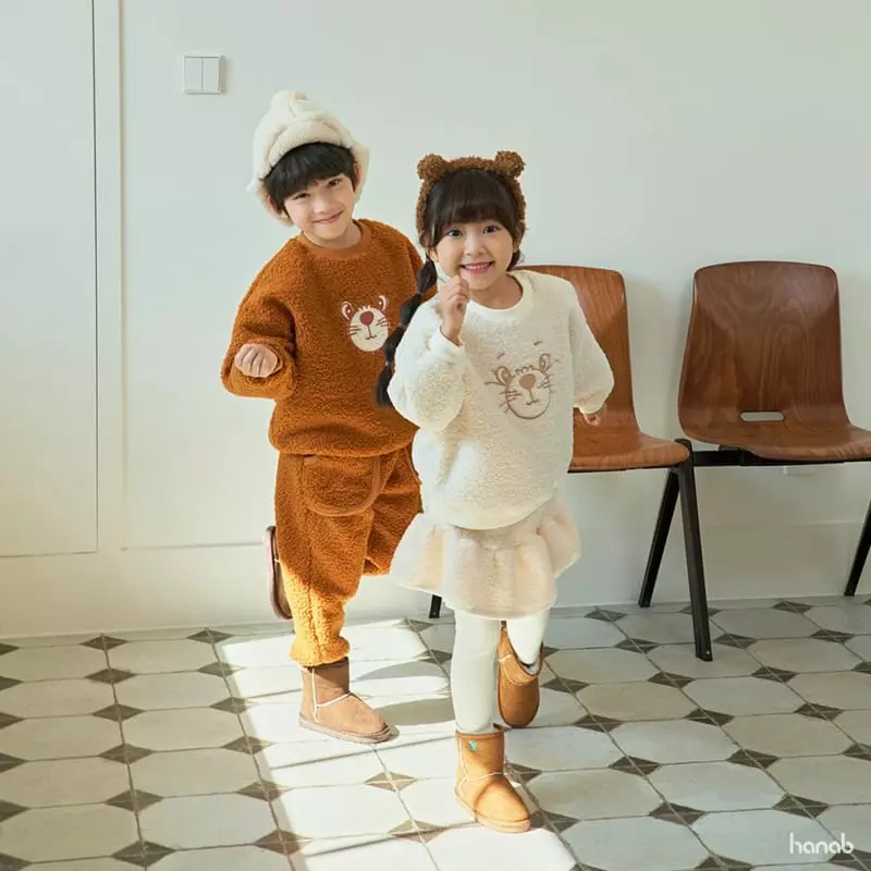 Hanab - Korean Children Fashion - #fashionkids - Bbogle Set - 5