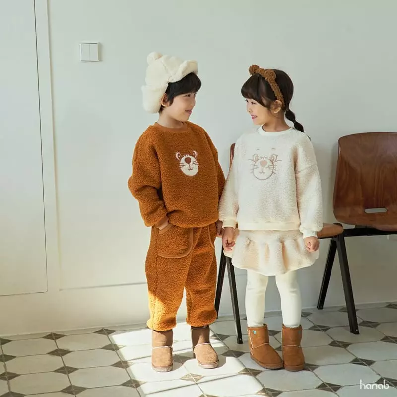 Hanab - Korean Children Fashion - #kidsshorts - Bbogle Set - 6