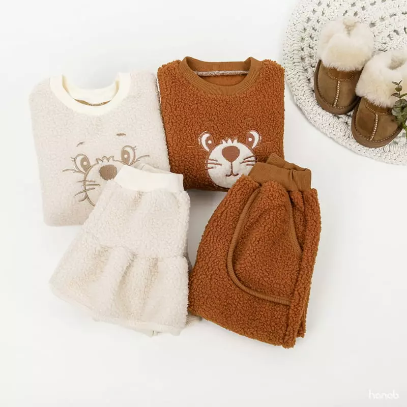 Hanab - Korean Children Fashion - #kidsstore - Bbogle Set - 7