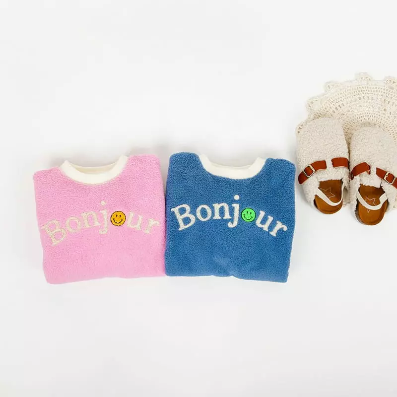 Hanab - Korean Children Fashion - #kidzfashiontrend - Bonjou Bookle Sweatshirt - 6