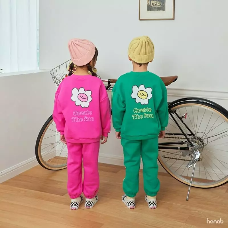 Hanab - Korean Children Fashion - #magicofchildhood - Fly Top Bottom Set - 2