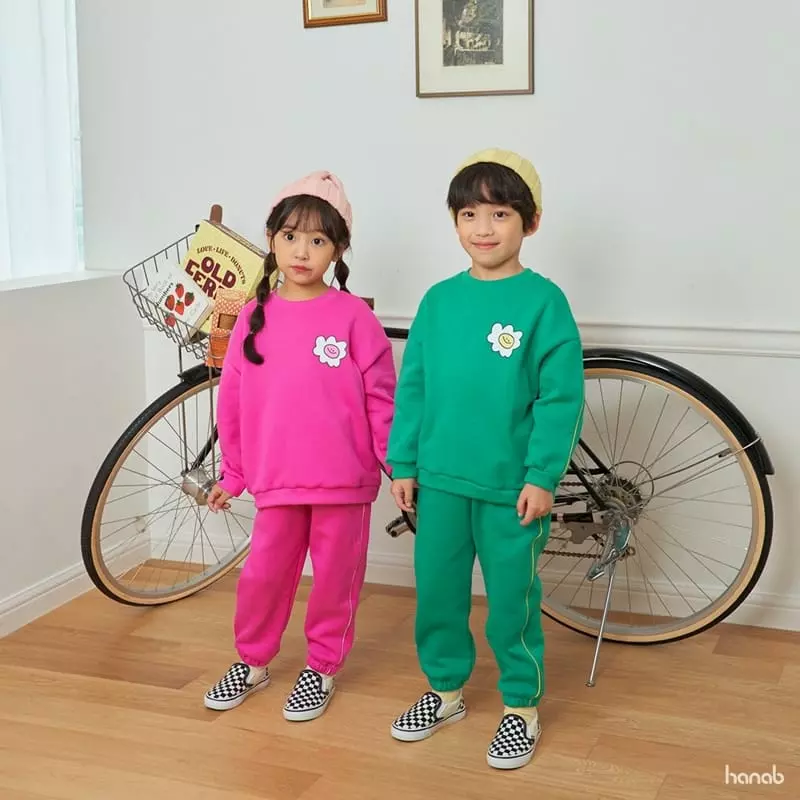 Hanab - Korean Children Fashion - #minifashionista - Fly Top Bottom Set - 4