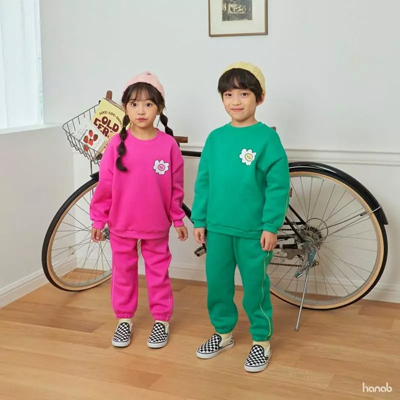 Hanab - Korean Children Fashion - #toddlerclothing - Fly Top Bottom Set - 6