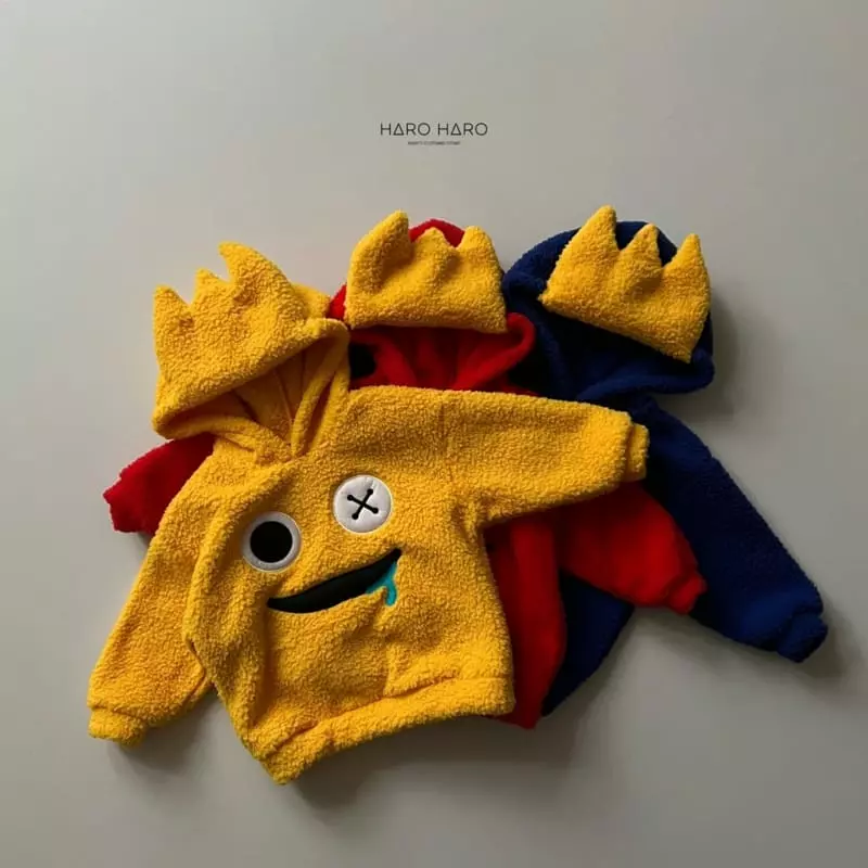 Haro Haro - Korean Children Fashion - #kidzfashiontrend - Rainbow Hoody Tee - 4