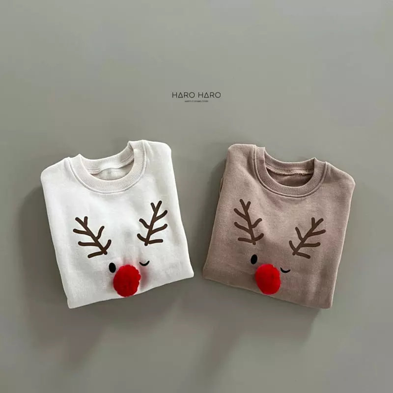 Haro Haro - Korean Children Fashion - #childofig - Big Co Fleece Sweatshirt - 3