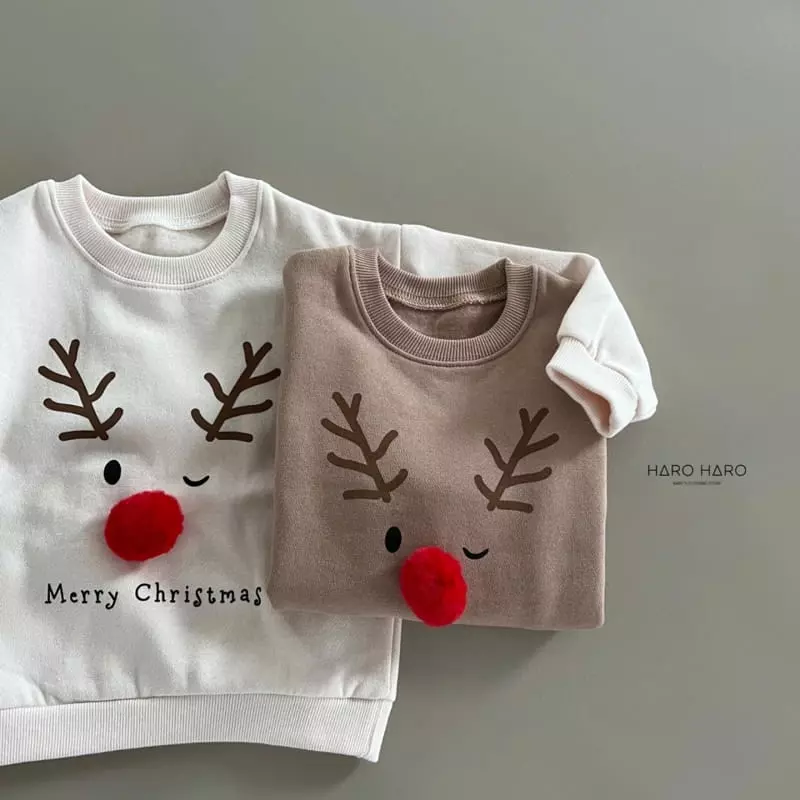 Haro Haro - Korean Children Fashion - #childofig - Big Co Fleece Sweatshirt - 4