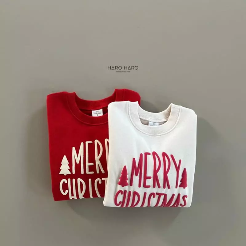Haro Haro - Korean Children Fashion - #designkidswear - Christmas Fleece Sweatshirt - 3