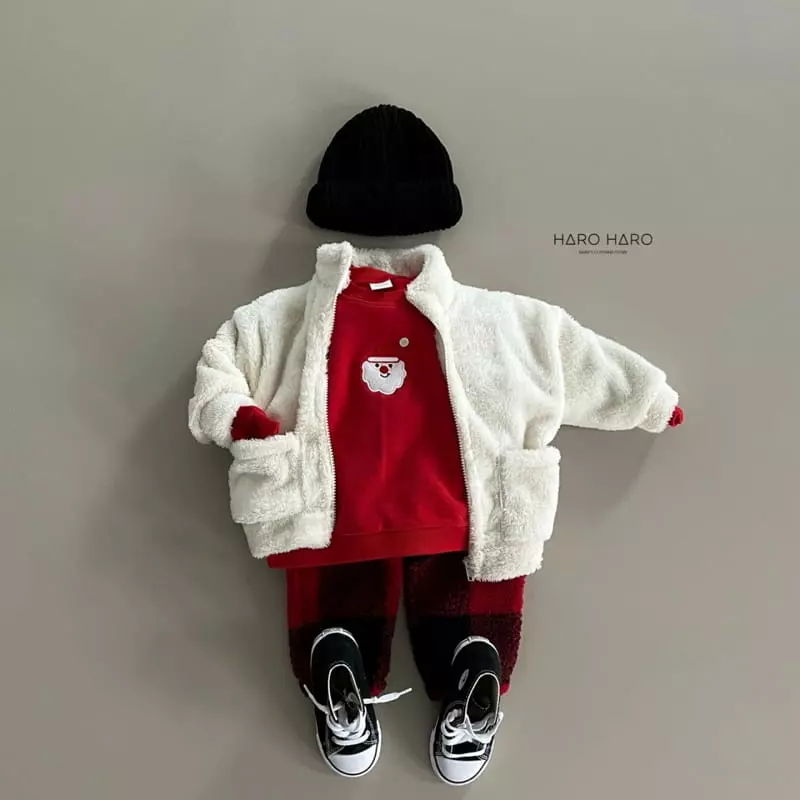 Haro Haro - Korean Children Fashion - #discoveringself - Merry Embrodiery Sweatshirt - 7