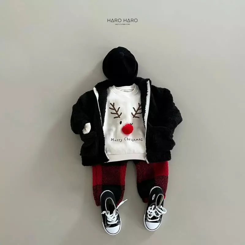 Haro Haro - Korean Children Fashion - #discoveringself - Big Co Fleece Sweatshirt - 6