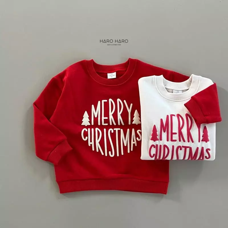 Haro Haro - Korean Children Fashion - #designkidswear - Christmas Fleece Sweatshirt - 4