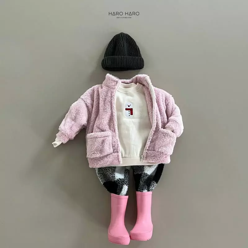 Haro Haro - Korean Children Fashion - #fashionkids - Merry Embrodiery Sweatshirt - 8