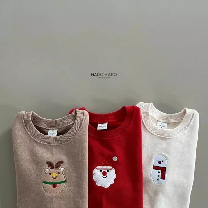 Haro Haro - Korean Children Fashion - #magicofchildhood - Merry Sweatshirt - 2