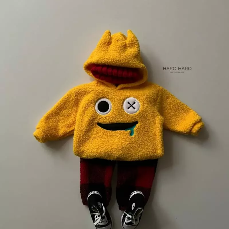Haro Haro - Korean Children Fashion - #magicofchildhood - Rainbow Hoody Tee - 6