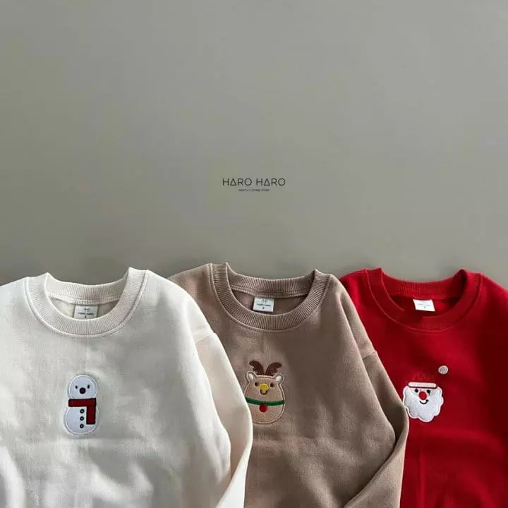 Haro Haro - Korean Children Fashion - #minifashionista - Merry Sweatshirt - 3