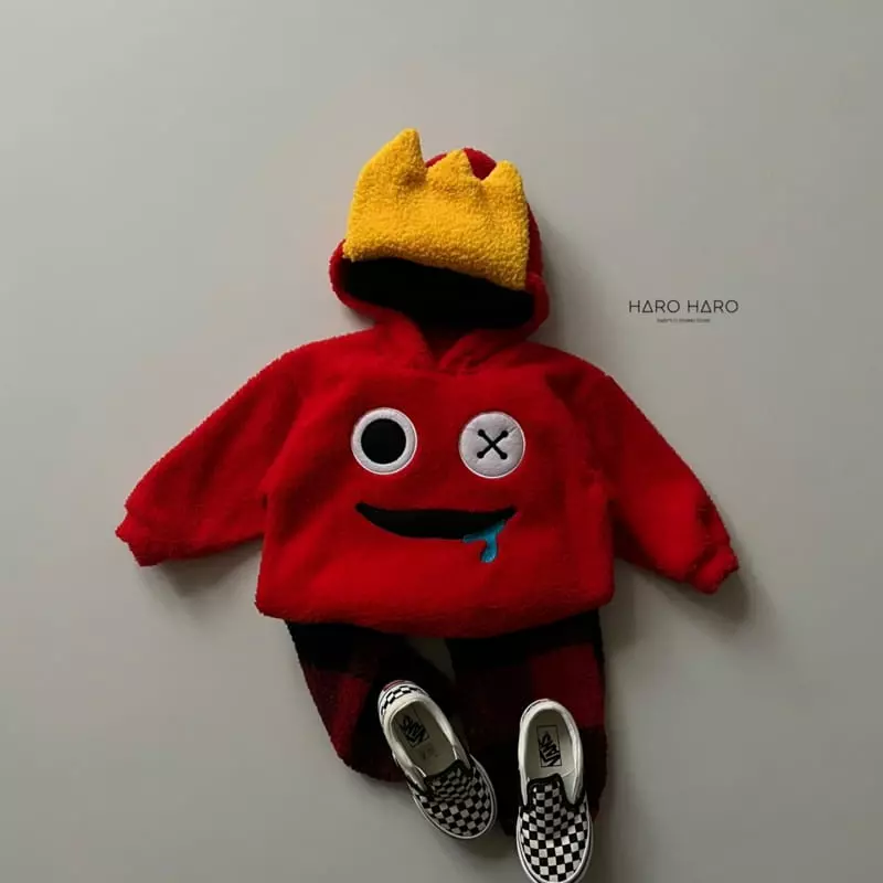 Haro Haro - Korean Children Fashion - #minifashionista - Rainbow Hoody Tee - 7