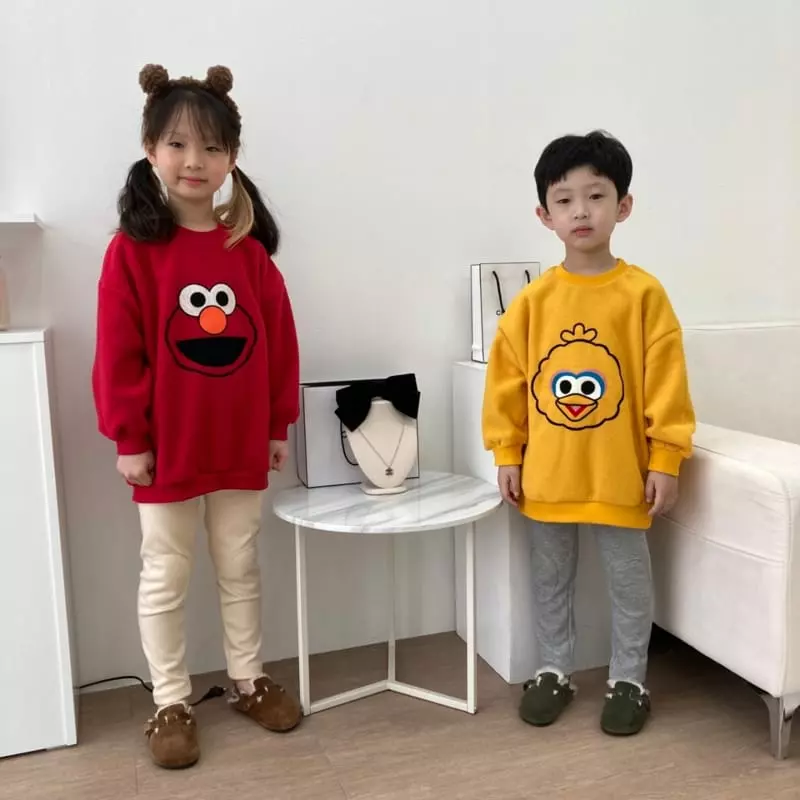 Heart Baby - Korean Children Fashion - #designkidswear - Sesami Fleece Sweatshirt - 6