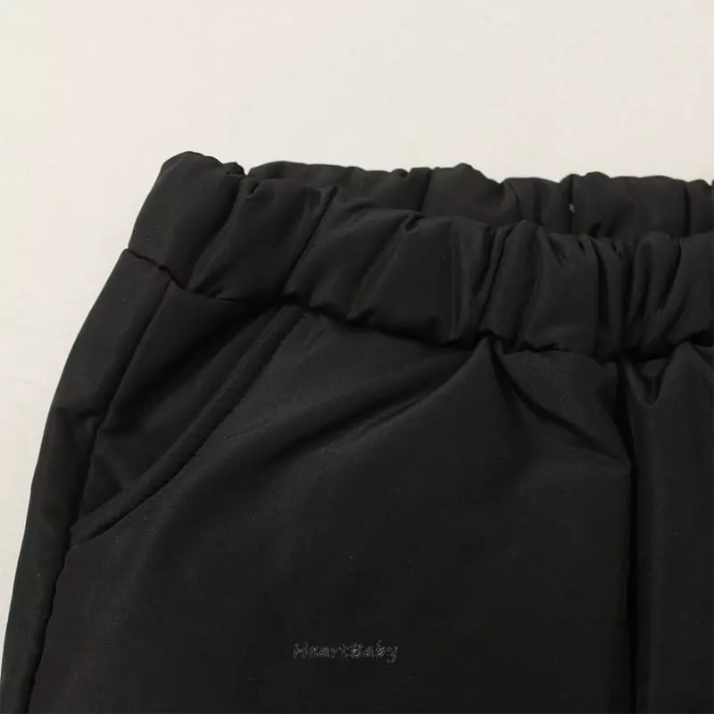 Heart Baby - Korean Children Fashion - #discoveringself - Check Point Padding Top Bottom Set - 11