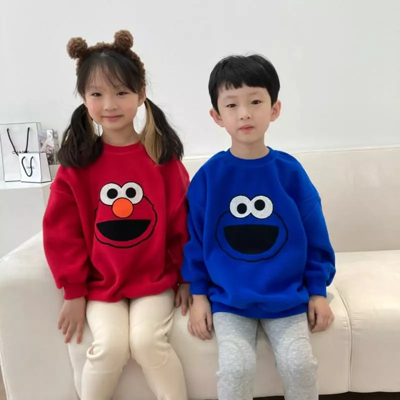 Heart Baby - Korean Children Fashion - #fashionkids - Sesami Fleece Sweatshirt - 8