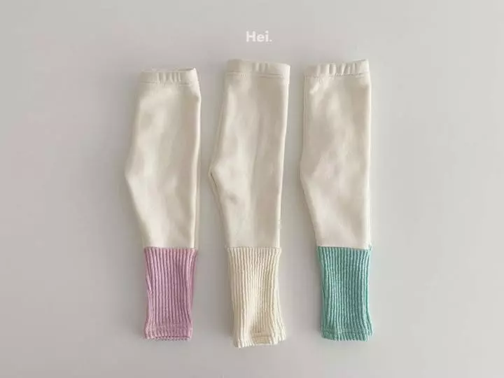 Hei - Korean Children Fashion - #childofig - Color Leggings