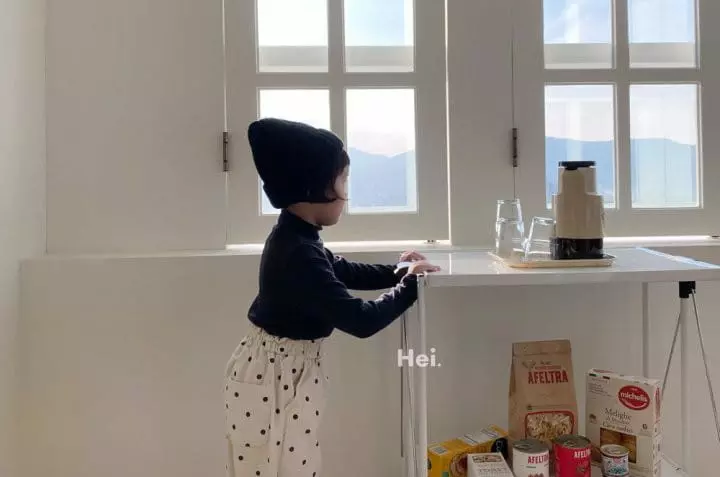 Hei - Korean Children Fashion - #childofig - Turtleneck Tee - 6