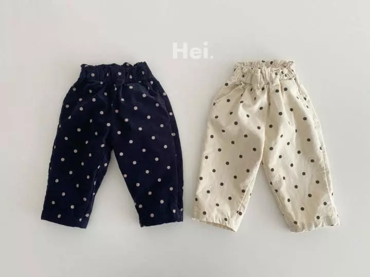 Hei - Korean Children Fashion - #discoveringself - Velvet Pants