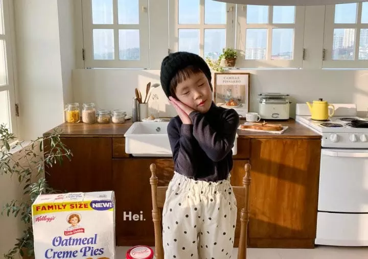 Hei - Korean Children Fashion - #fashionkids - Turtleneck Tee - 10