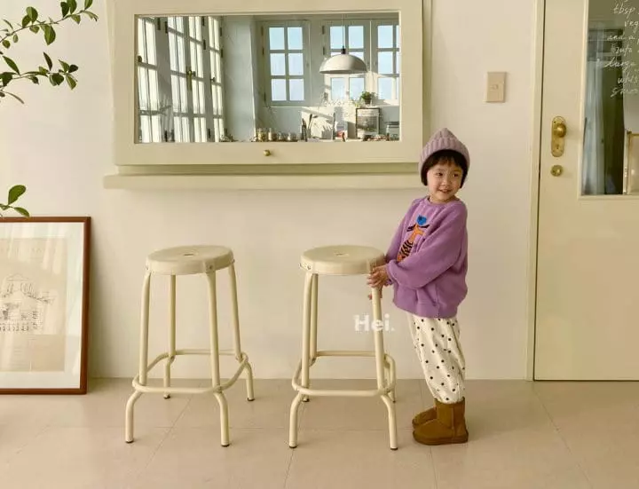Hei - Korean Children Fashion - #kidsshorts - Velvet Pants - 3