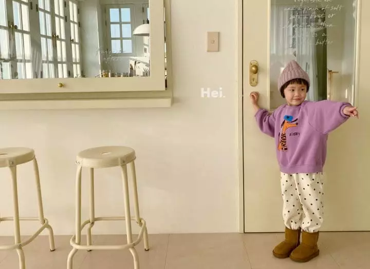 Hei - Korean Children Fashion - #kidsshorts - Velvet Pants - 4