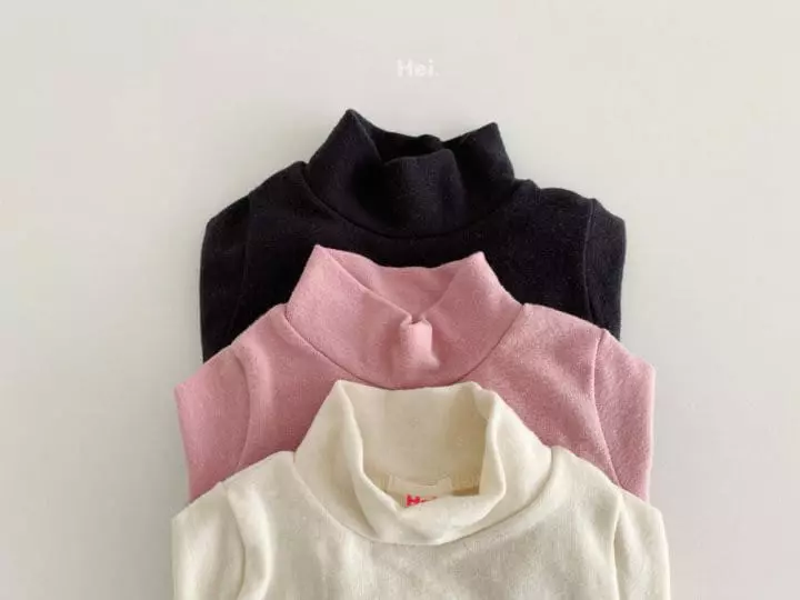 Hei - Korean Children Fashion - #minifashionista - Turtleneck Tee