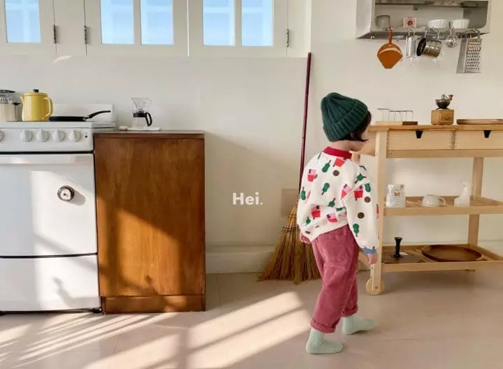 Hei - Korean Children Fashion - #stylishchildhood - Our Home Sweatshirt - 6