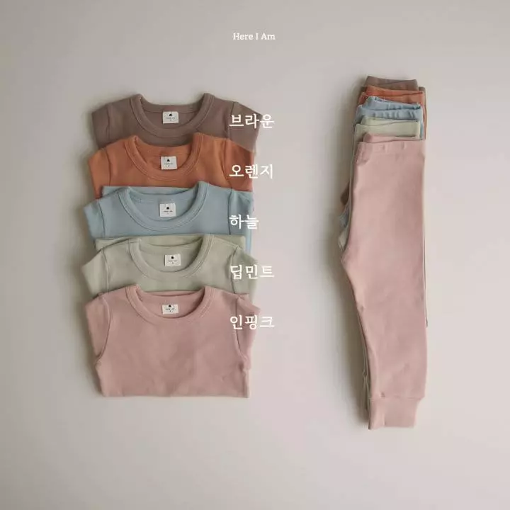 Here I Am - Korean Children Fashion - #littlefashionista - Caramel Easywear Set