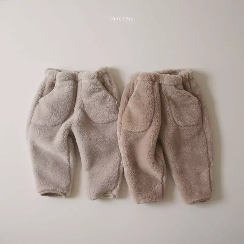 Here I Am - Korean Children Fashion - #todddlerfashion - Winter Kinder Pants - 12