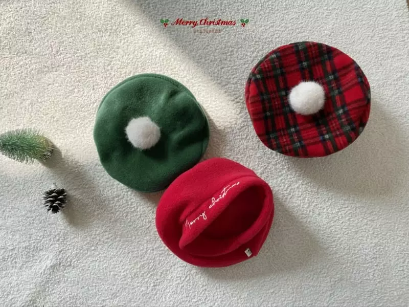 Hi Byebebe - Korean Baby Fashion - #babyboutique - Chiristmas Beret Hat - 8