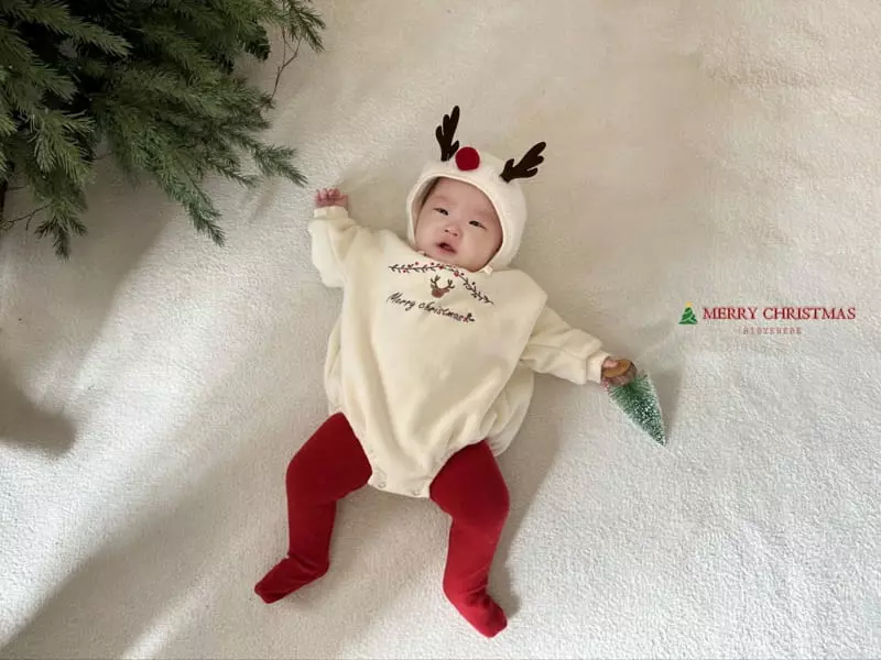 Hi Byebebe - Korean Baby Fashion - #babyboutique - Rudolf Bodysuit