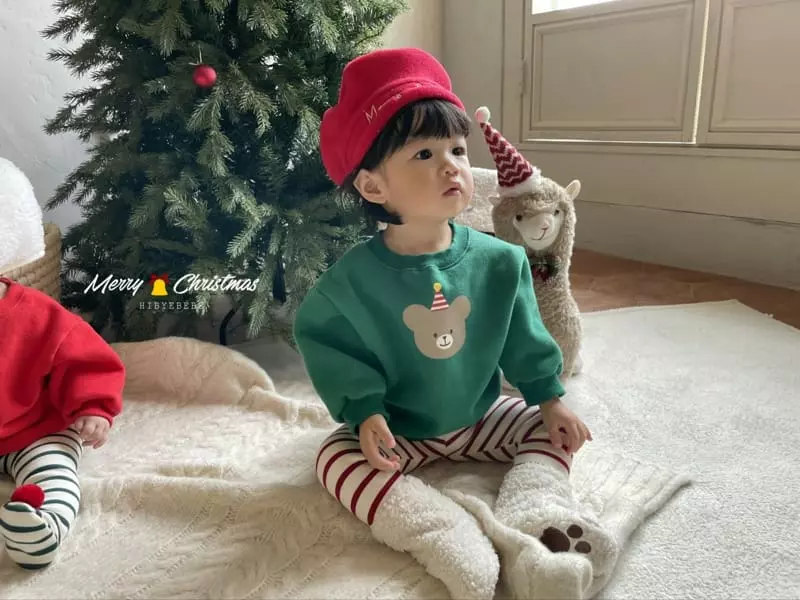 Hi Byebebe - Korean Baby Fashion - #babyclothing - Aga Bear Christmas Sweatshirt - 5
