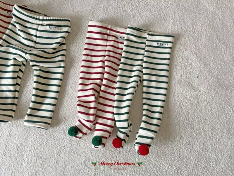 Hi Byebebe - Korean Baby Fashion - #babyfever - Merry Mink Leggings No Foot M (90cm) - 8