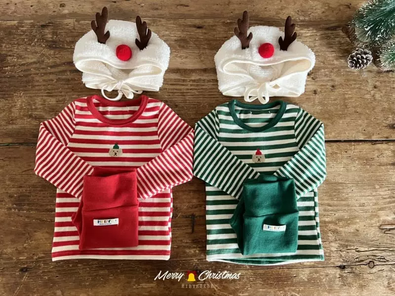Hi Byebebe - Korean Baby Fashion - #babygirlfashion - Chiristmas Rudolf Bonnet - 12