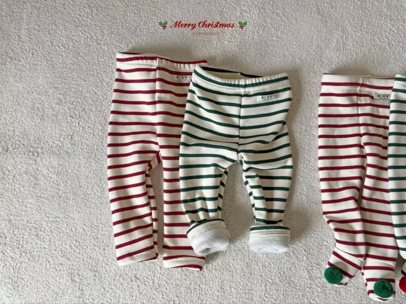Hi Byebebe - Korean Baby Fashion - #babylifestyle - Merry Mink Leggings Foot S (80cm) - 11