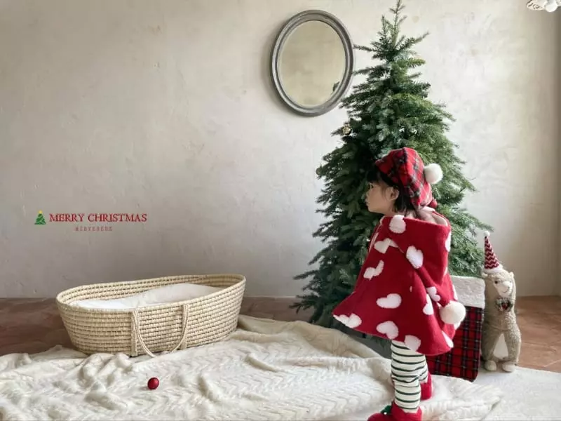 Hi Byebebe - Korean Baby Fashion - #babyoninstagram - Snata Heart Cape - 9