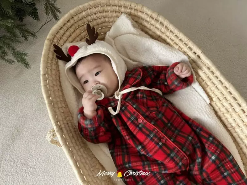 Hi Byebebe - Korean Baby Fashion - #babyootd - Merry Pajama Bodysuit - 4