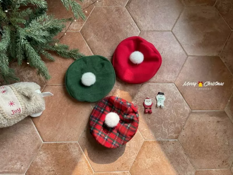 Hi Byebebe - Korean Baby Fashion - #onlinebabyboutique - Chiristmas Beret Hat - 5