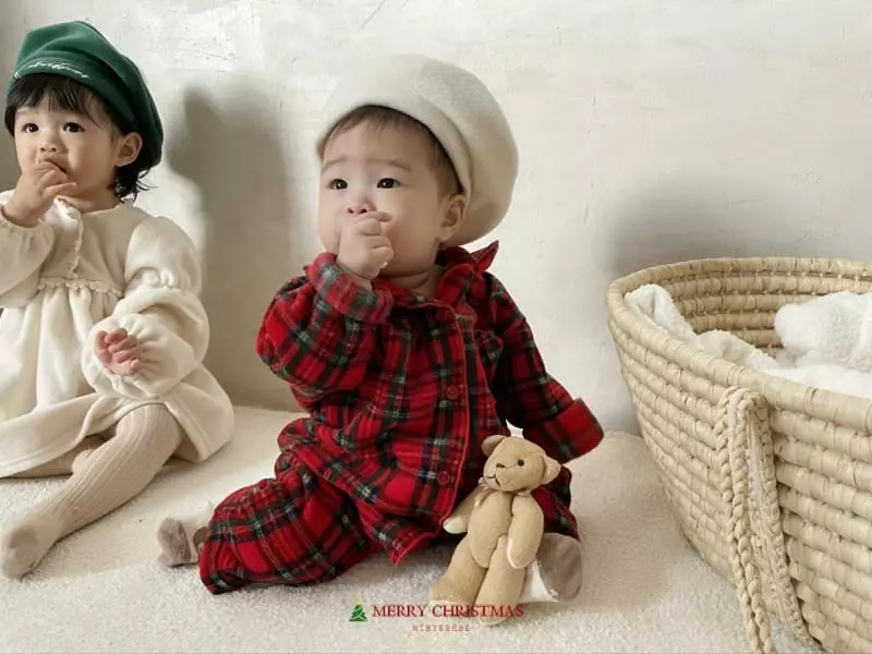 Hi Byebebe - Korean Baby Fashion - #onlinebabyshop - Merry Pajama Bodysuit - 8