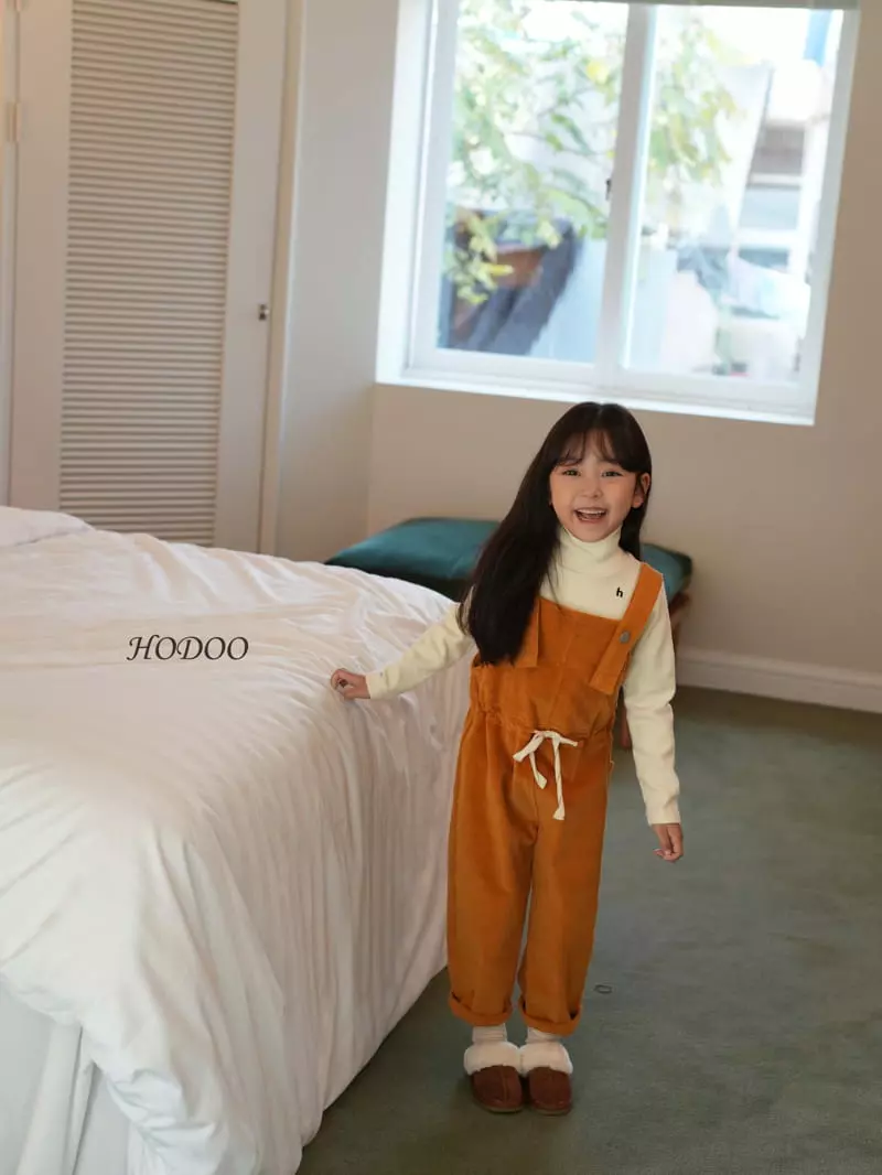 Hodoo - Korean Children Fashion - #designkidswear - H Embroidery Tee - 4
