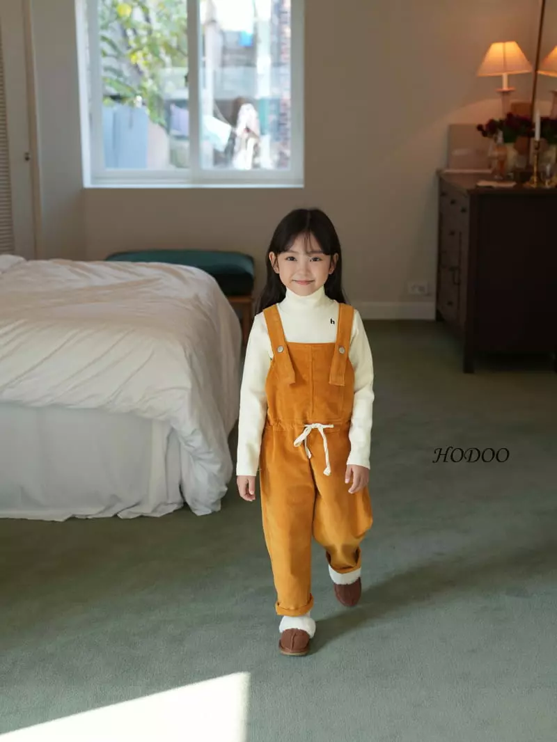 Hodoo - Korean Children Fashion - #fashionkids - H Embroidery Tee - 5