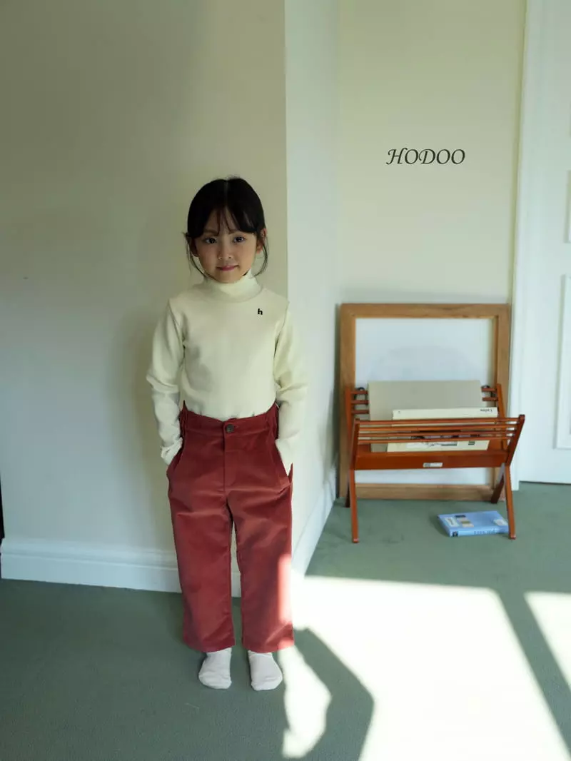 Hodoo - Korean Children Fashion - #kidsshorts - Veloure Pants - 11